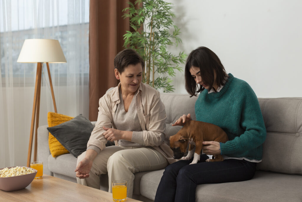 A girl doing live-in care for woman in Nottingham