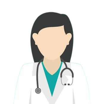 female doctor avatar clipart icon in flat design vector removebg preview